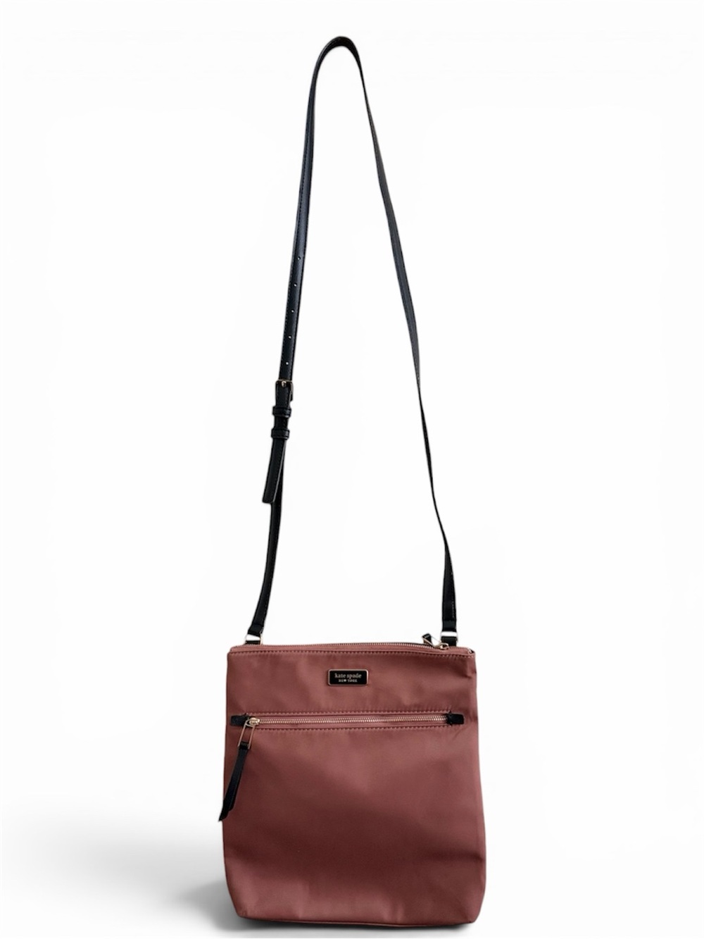 Kate Spade New York Dawn Flat Crossbody Purse Mauve